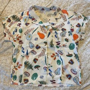 Mushroom Garden Camp Shirt